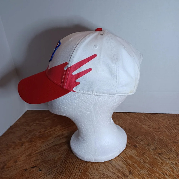 Texas Rangers Snapback Yums Hat All American Cut Splattered Paint Look. Has some - Picture 6 of 9